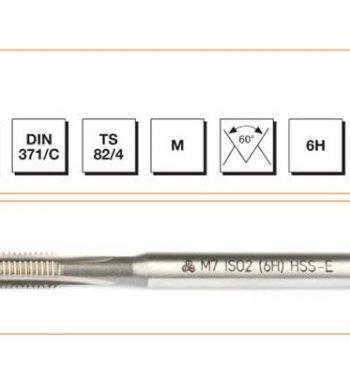 قلاویز ماشینی HSS-E دین 371C ماکینا تاکیم